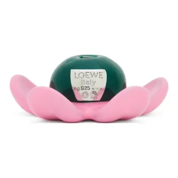 LOEWE 925 Sterling Silver, Enamel Pendants Men's Pink