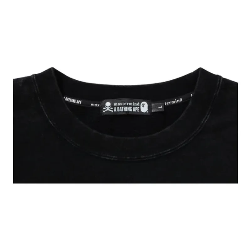 Bape X Mmj Garment Dye Relaxed Fit Crewneck Sweatshirt-5