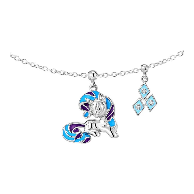 KADER x MY LITTLE PONY Copper Necklaces Women's Gold Silver, Girlfriend Women's Gift Box Set-14