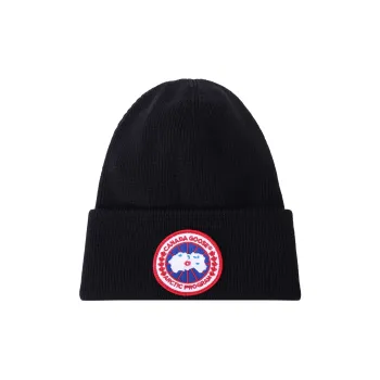 Canada Goose Logo Wool Beanie