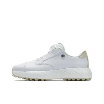 FILA Anti Slip Wear Resistant Low Top Golf Shoes Women's White