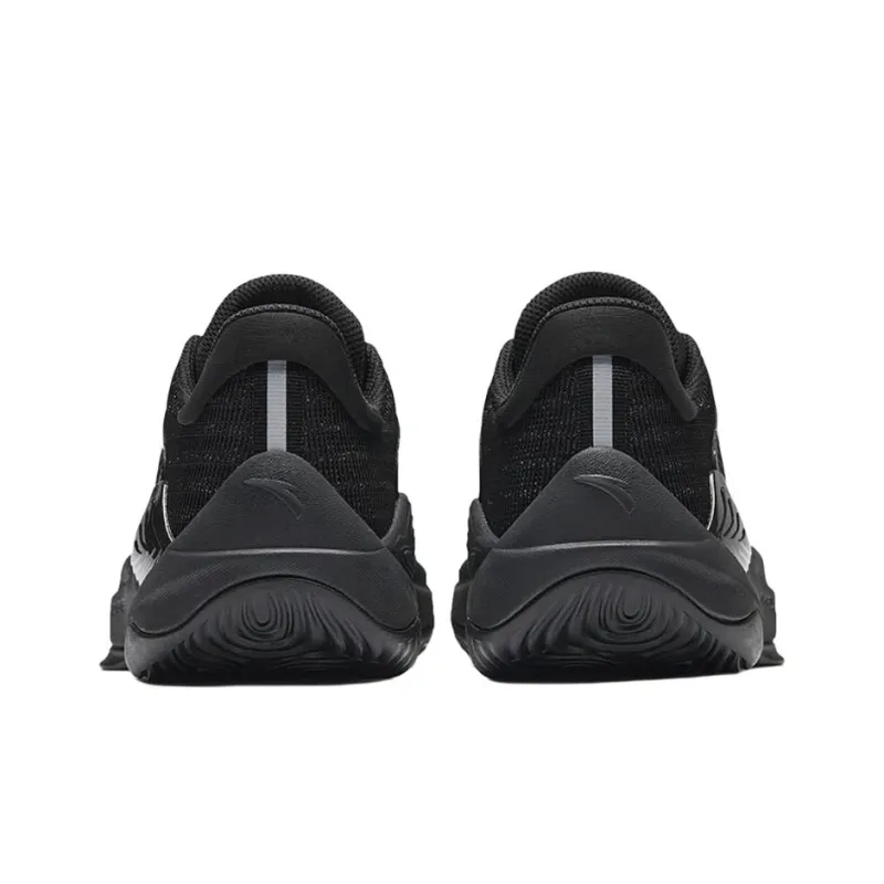 Anta See Mountain 2.5 Cushioning Wear-Resistant Low-Top Basketball Shoes Men's Basic Black-3