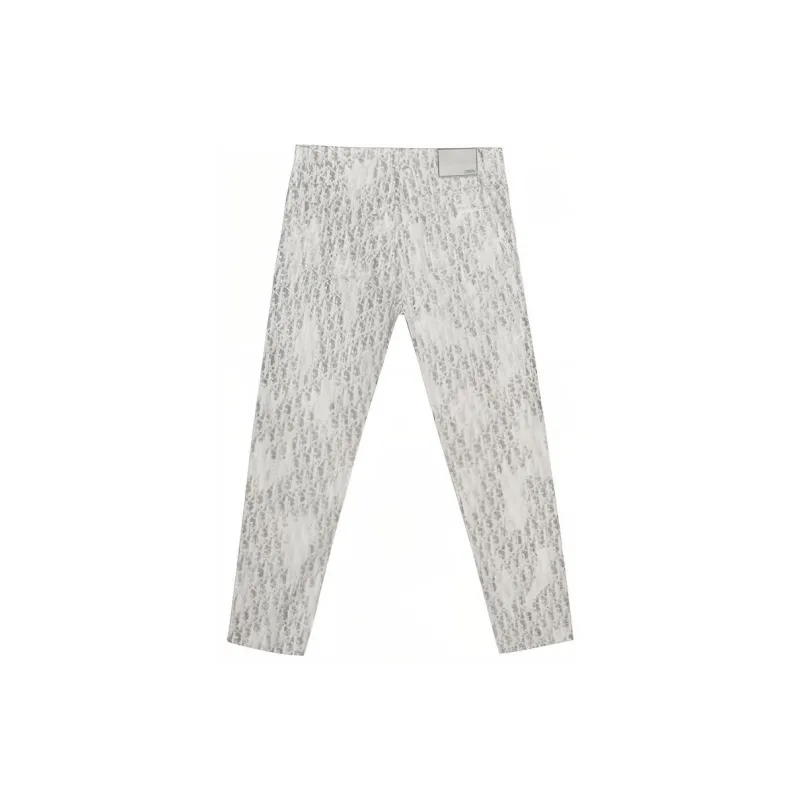 DIOR Quarterly New Products Jeans Men White-1