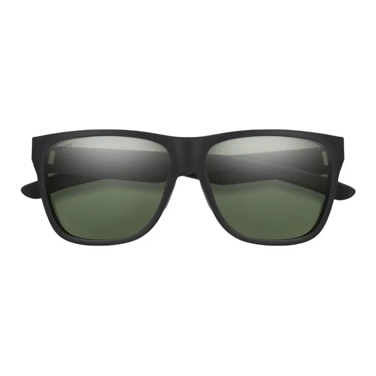 SMITH Plastic Rectangular Sunglasses Unisex Black-1