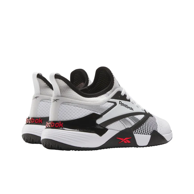 Reebok Nano Court Black White Energy Red-2