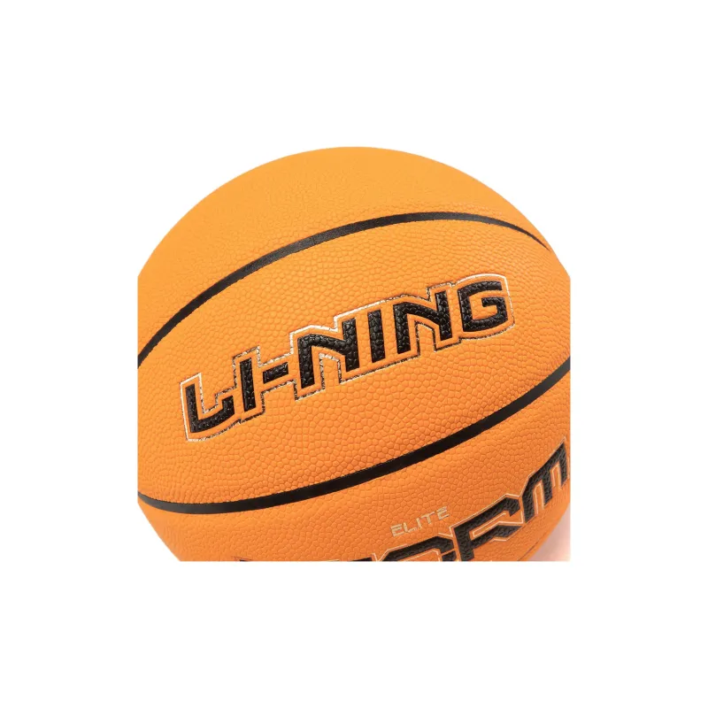 LiNing Professional Basketball Series B8000 PU Basketball Brown Yellow Size 7 Training Unisex-7