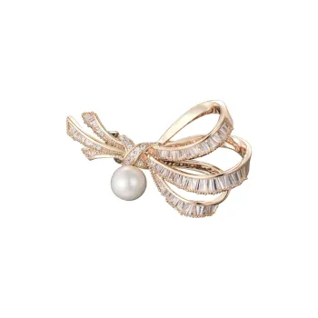 Lan Ying Artificial Crystal Brooches Unisex