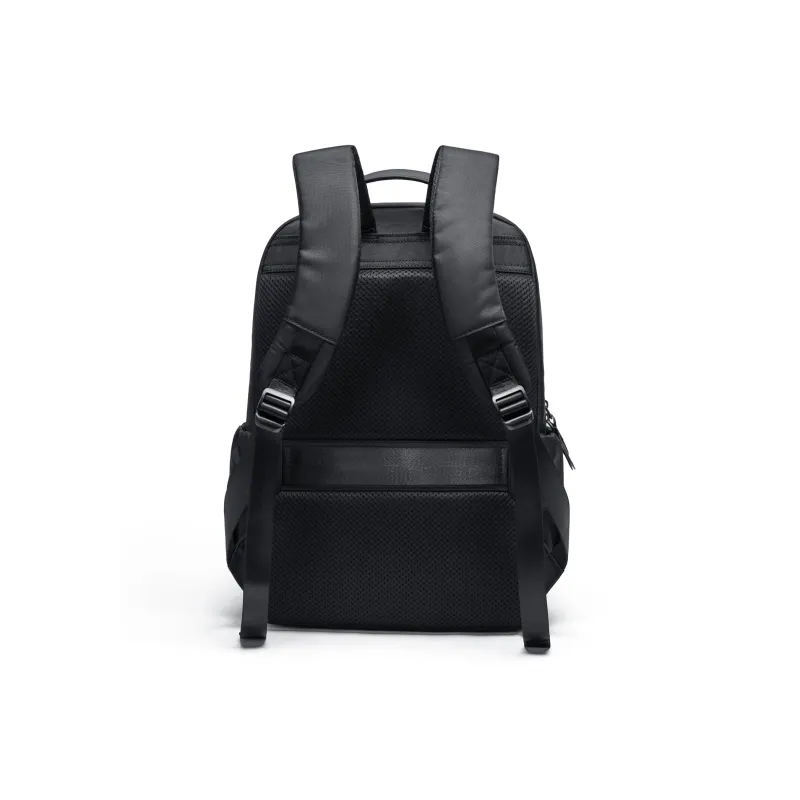 SEPTWOLVES Fabric Backpack Laptop Bag For Students, Abrasion Resistant And Water Repellent, QPL Regular Unisex Black-2