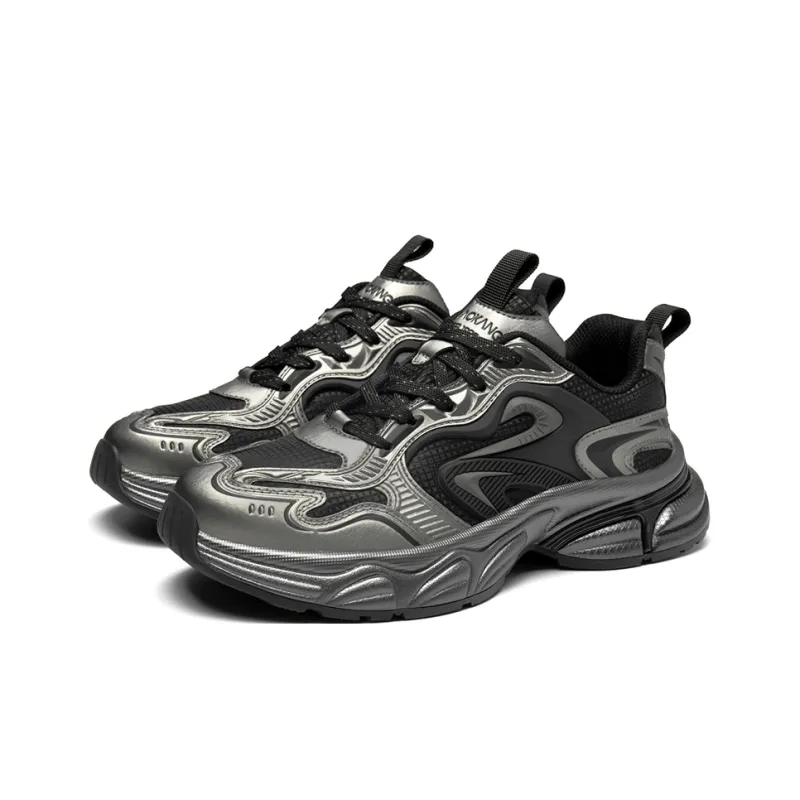 AOKANG Cushioned Wear-Resistant Lightweight Slip-Resistant Low-Top Chunky Sneakers Men's Shopping Bag-9