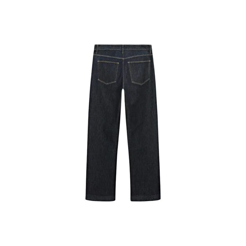 Massimo Dutti Jeans Women's Pitch Black Gray-1