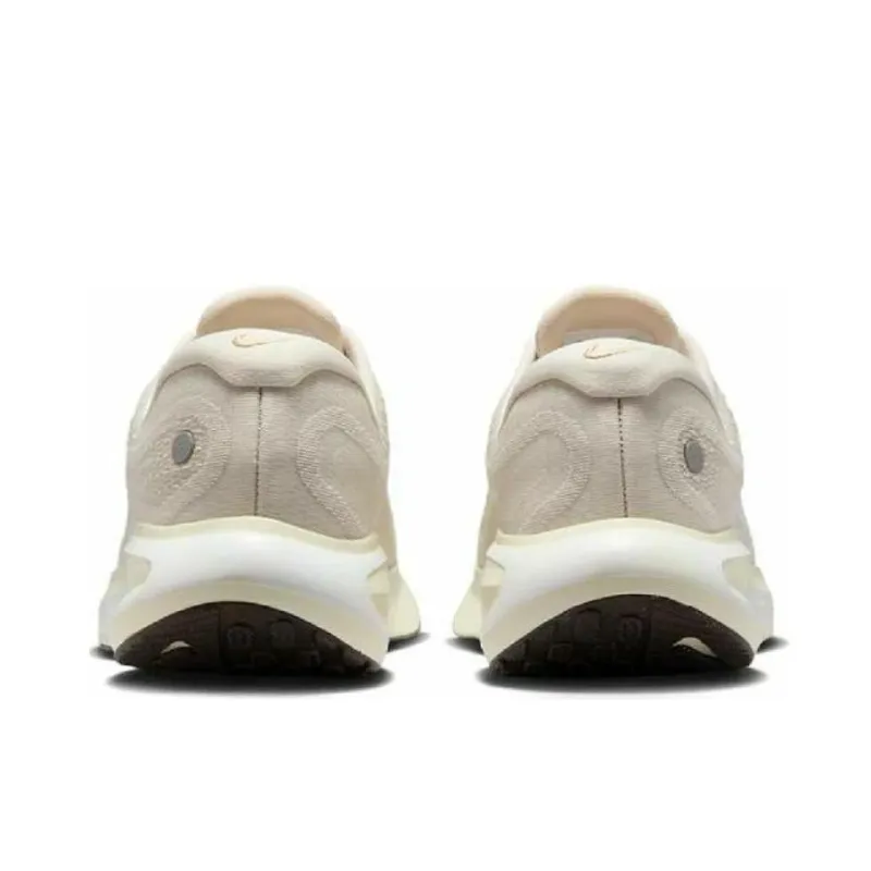 Nike Journey Run Anti Slip Wear Resistant Low Top Running Shoes Women's White-3