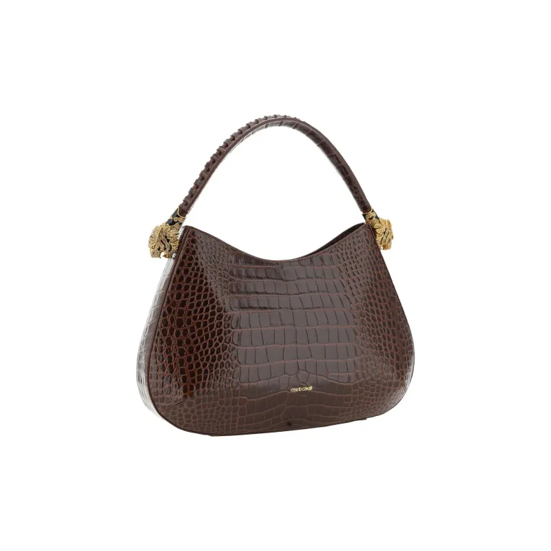 Roberto Cavalli Calfskin Handbag Women's Brown-1