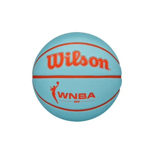 Wilson WNBA Collection Rubber Basketball Blue Orange Size 6 Ball Training Competition Unisex