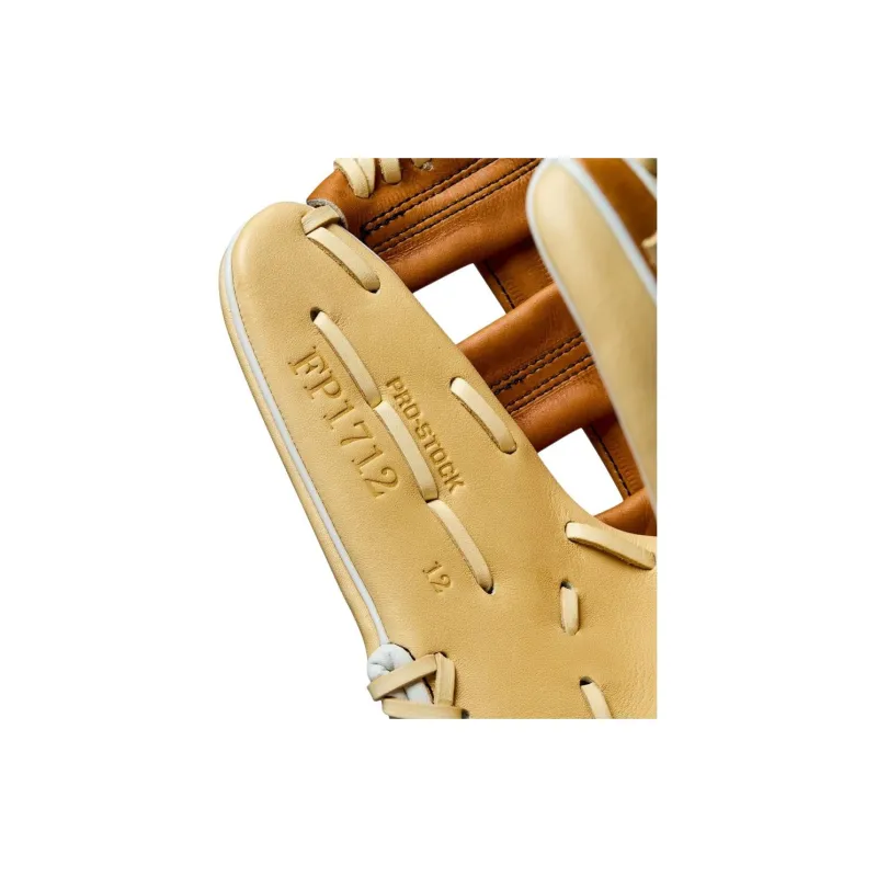 Wilson Baseball Gloves Pitching Glove Leather Unisex Gold Umber-3