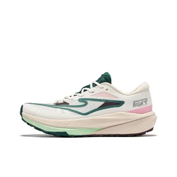 Erke Anti Slip And Wear Resistant Coverage Low Top Trail Running Running Shoes Women's White Green