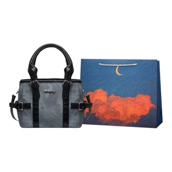 Elsvet PU Crossbody, One Shoulder, Portable Women's Black