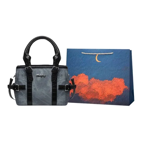 Elsvet PU Crossbody, One Shoulder, Portable Women's Black