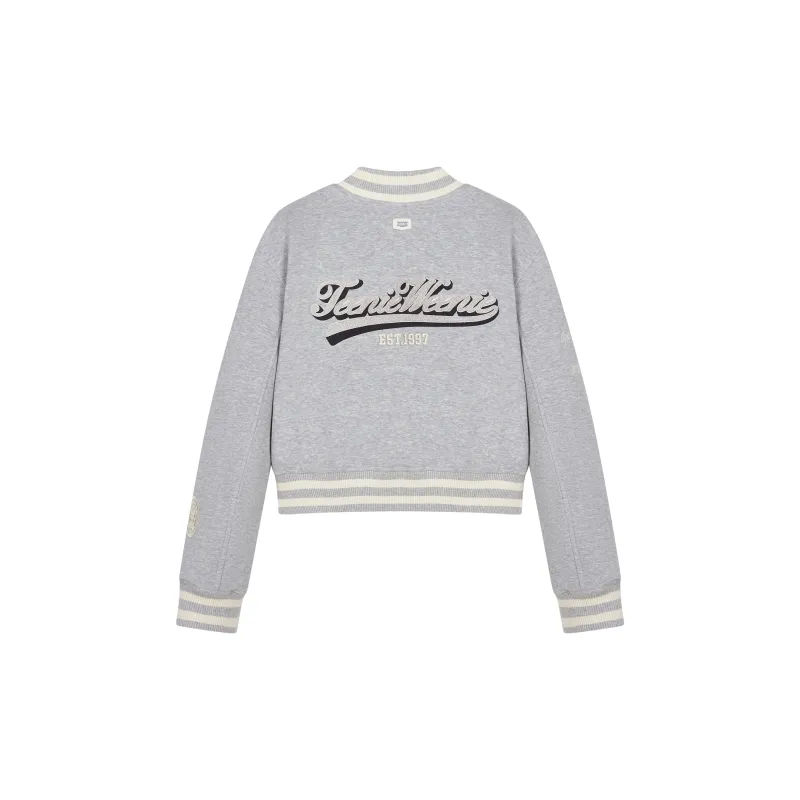 Teenie Weenie Sweatshirt Women's Medium Gray-1