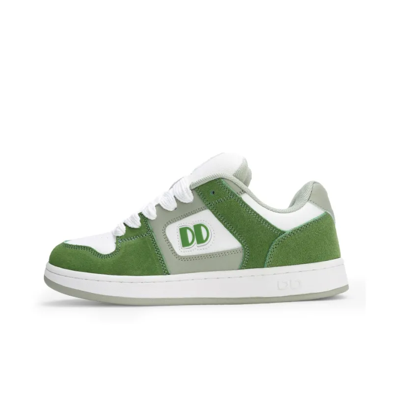 GLO BULL Skateboard Shoes Unisex Low Top White-0