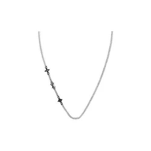 LOUIS VUITTON Monogram Row Necklace