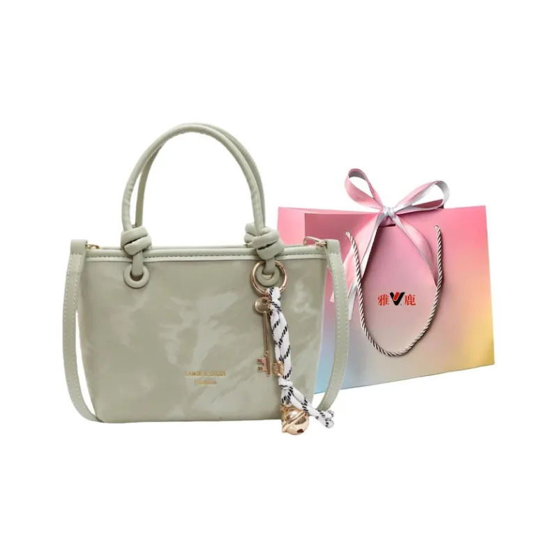 Yalu PU Shoulder Bag, Crossbody Bag, Handbag Regular Women's Brown/Silver/Green/Black-14