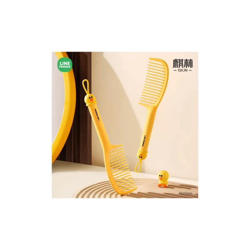 QILIN x LINE FRIENDS Wide-Tooth Curling Comb-6