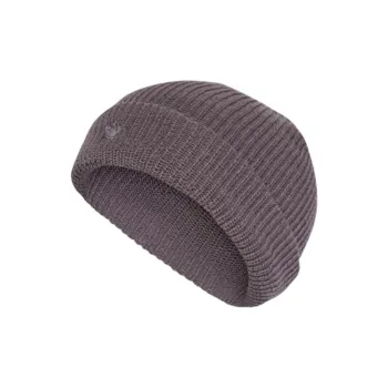 Adidas Polyester Recycled Polyester Beanies Unisex Gray