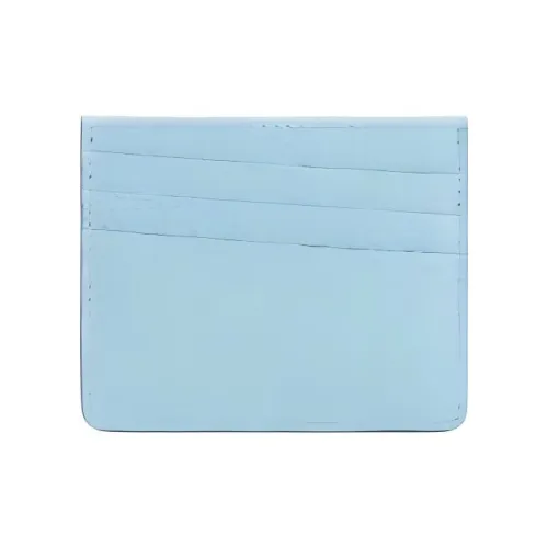 Maison Margiela Calfskin Card Holder Men's Blue