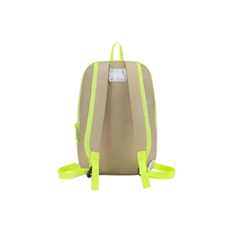 DECATHLON Polyester Backpack Regular Unisex Light Beige Yellow-2