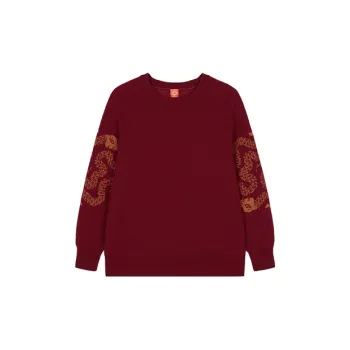 NEIWAI Year Of The Snake Traditional Chinese New Year Unisex Currant Red