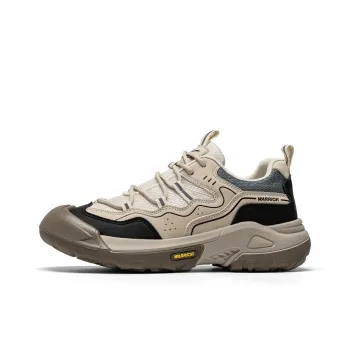 WARRIOR Chunky Sneakers Men Low Top White