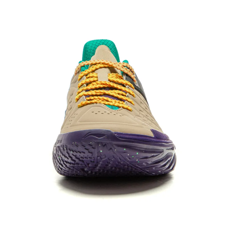 LINING Jie Ao 2 Basketball Shoes Men Low Top Gray-4