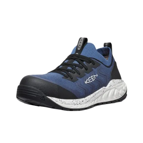 KEEN Anti-Slip Wear-Resistant Low-Top Casual Shoes Men's Blue