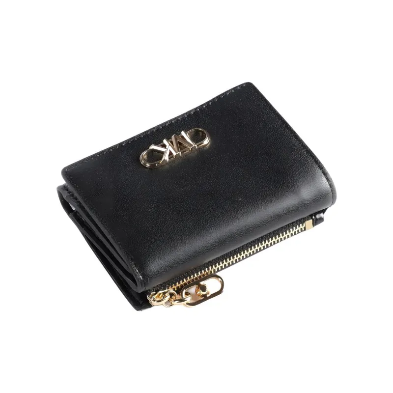 MICHAEL KORS Leather Wallet Women's Black-4