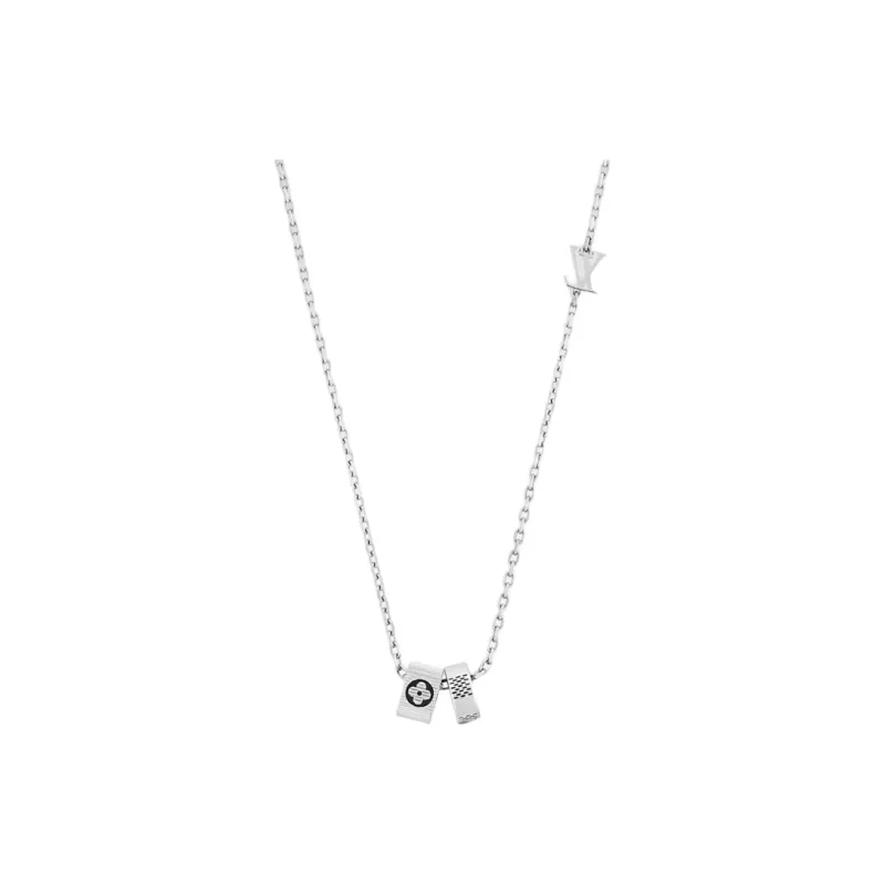 LOUIS VUITTON Damier Rings Pendant-2