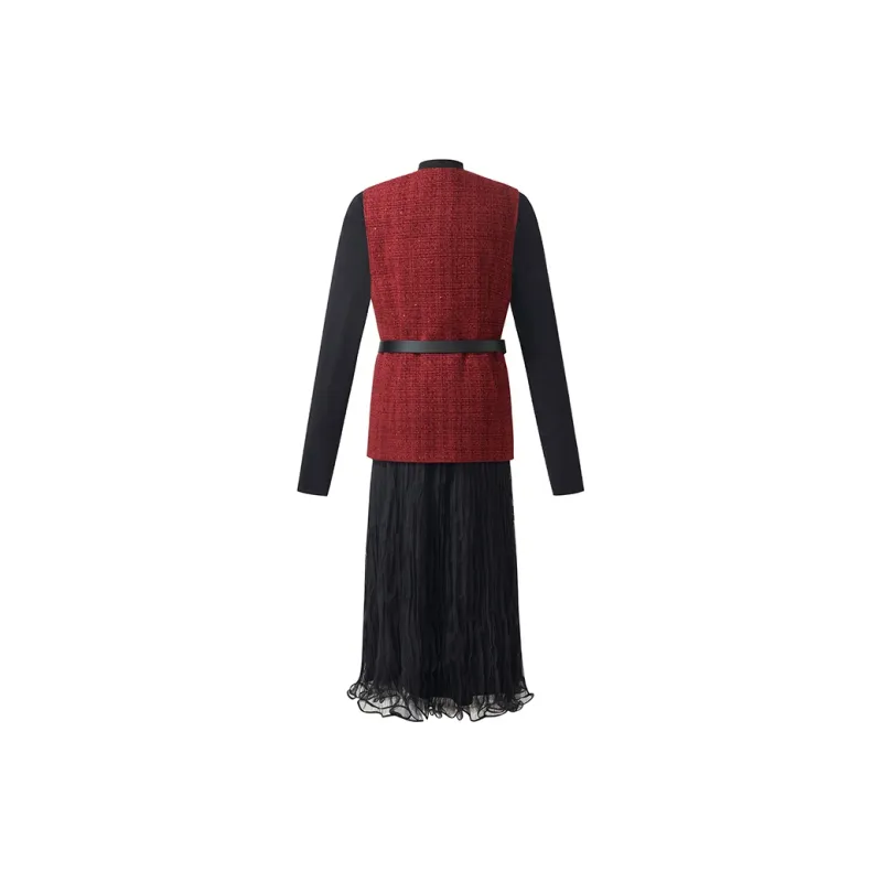 GOELIA Skirt Set Women's Pepper Red-1