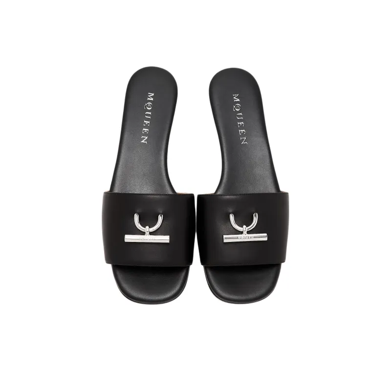 Alexander McQueen Arc Slip On Slides Women's-2