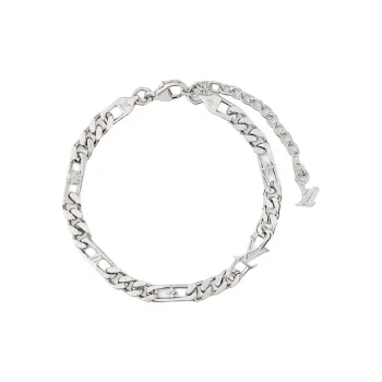 LOUIS VUITTON Metal Bracelets Men's Silver
