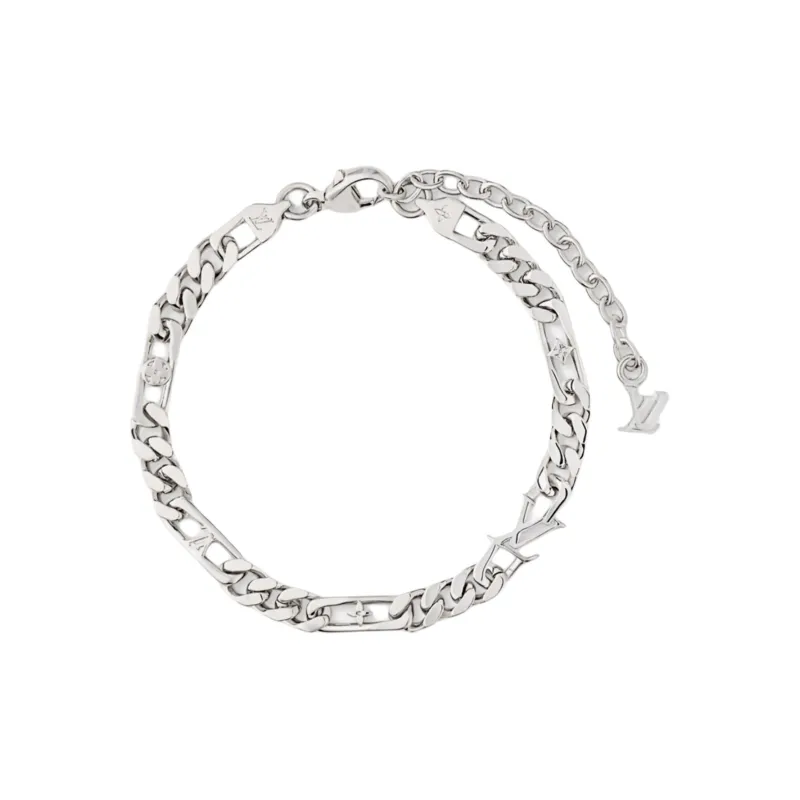 LOUIS VUITTON Metal Bracelets Men's Silver-0