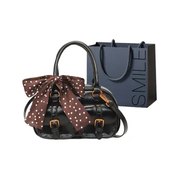 SWIMADE PU Handbag Regular Women's Black/Burgundy/Light Brown/Coffee