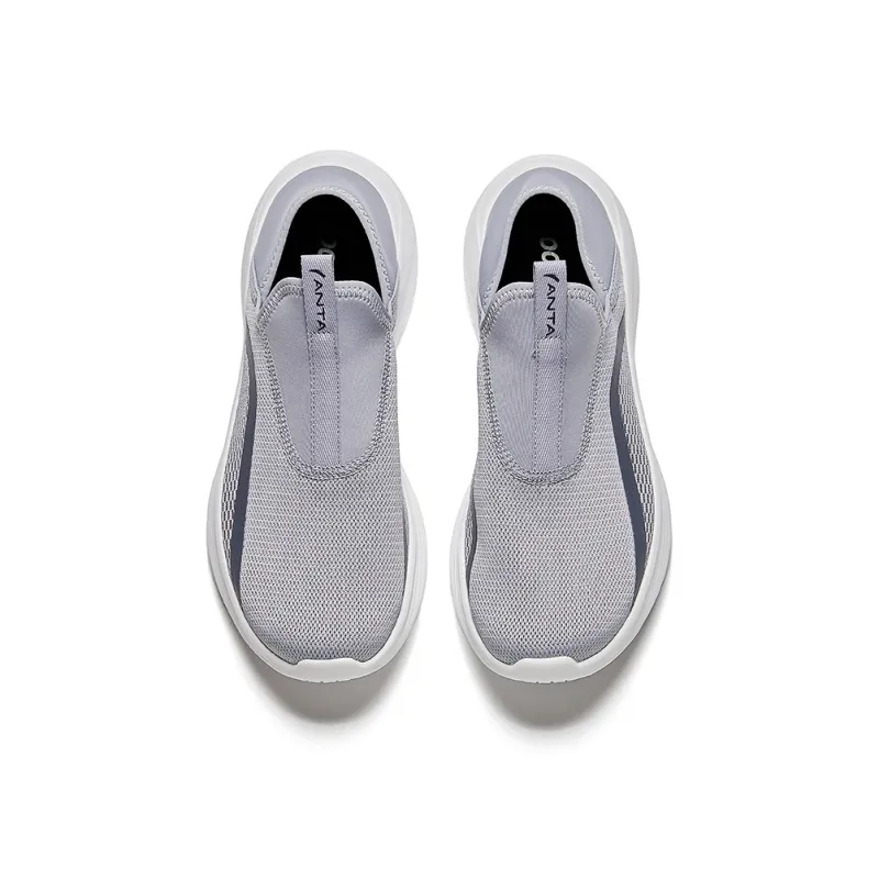 CHAOJIANTA Anti Slip Wear Resistant Low Top Training Shoes Men's Brocade Gray-2