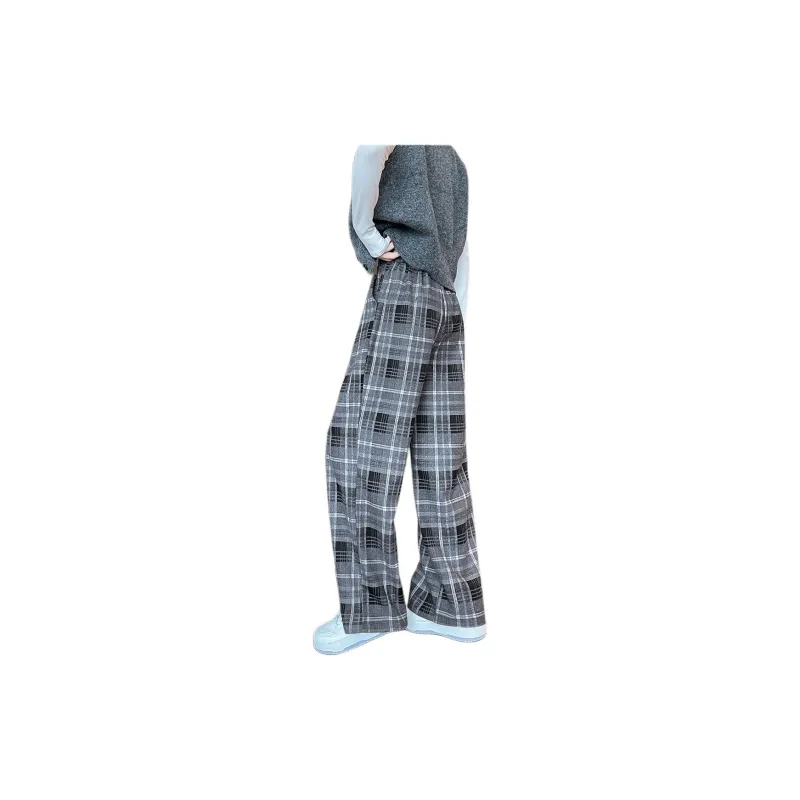 Tonlion Casual Pants Women's Gray Tone-4