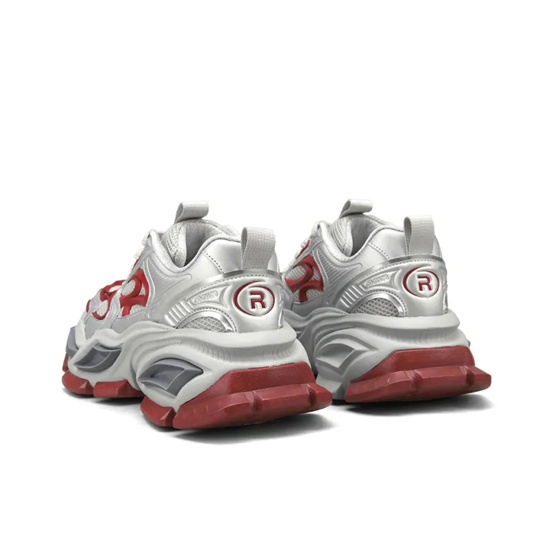 ROHR Low-Top Chunky Sneakers Men's Gray-0