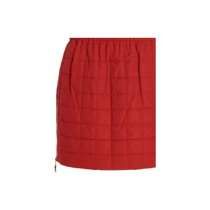 MaxMara Kim Padded Drawstring Skirt-4