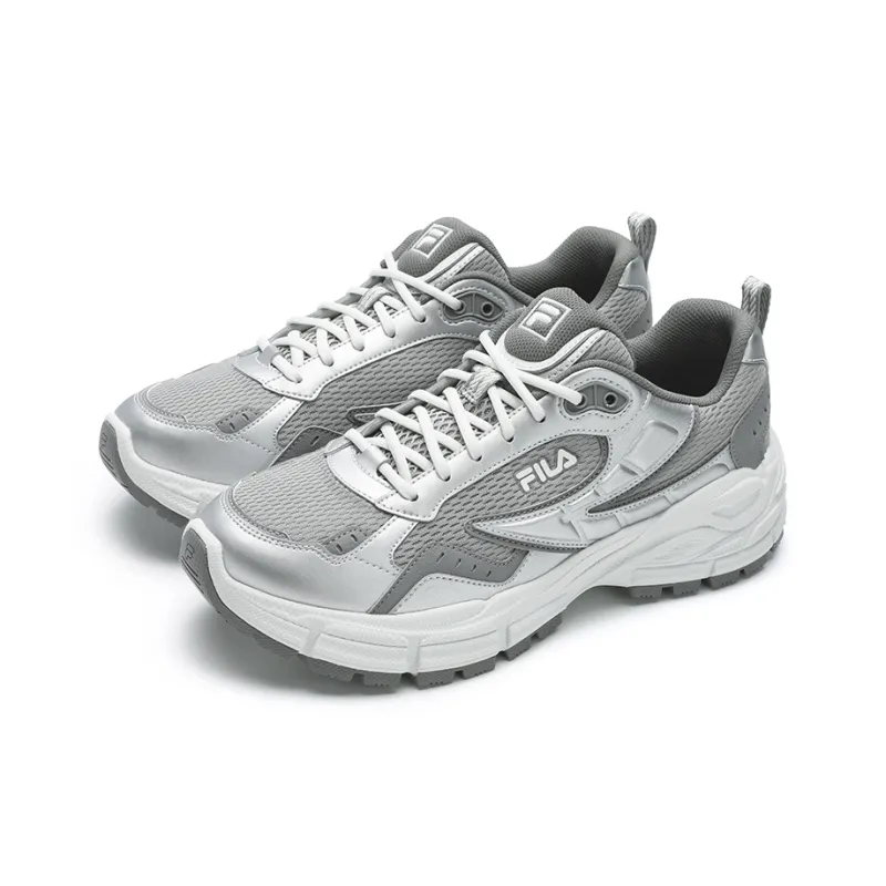 FILA Cushioning Wear-Resistant Low-Top Running Shoes Men's Gray-2