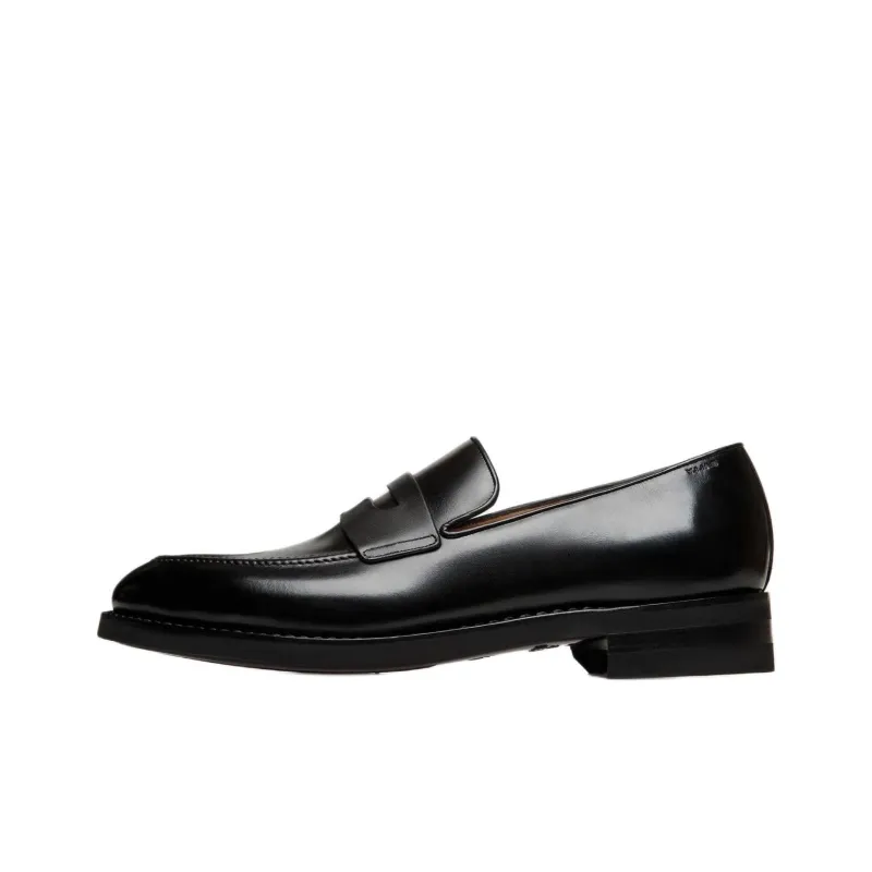 BALLY Scribe Un Penny Loafers Men's Black-0