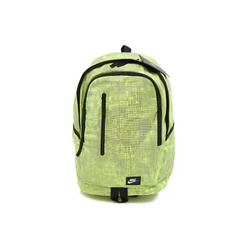 Nike Polyester Backpack Regular Unisex Light Green