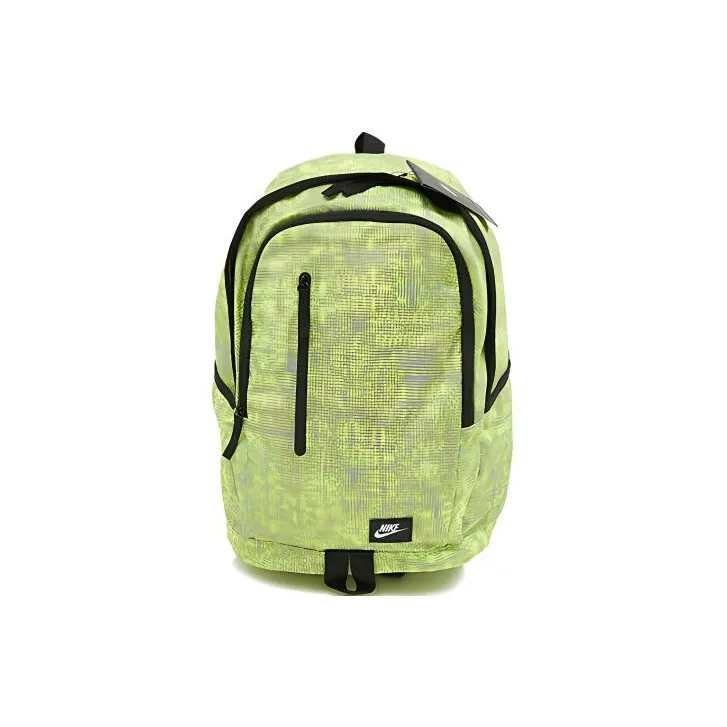 Nike Polyester Backpack Regular Unisex Light Green-0