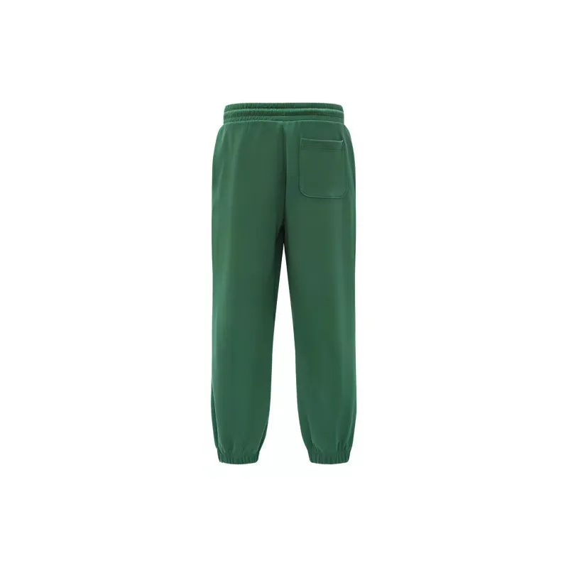 Reebok Knitted Sweatpants Unisex Dark Green-1