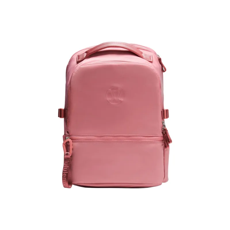 Lululemon Nylon Backpack Unisex Pink-0